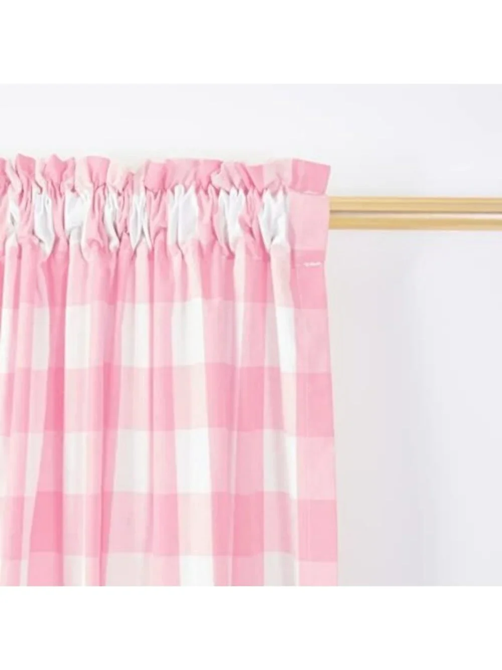 Buffalo Plaid Kitchen Curtains - 36